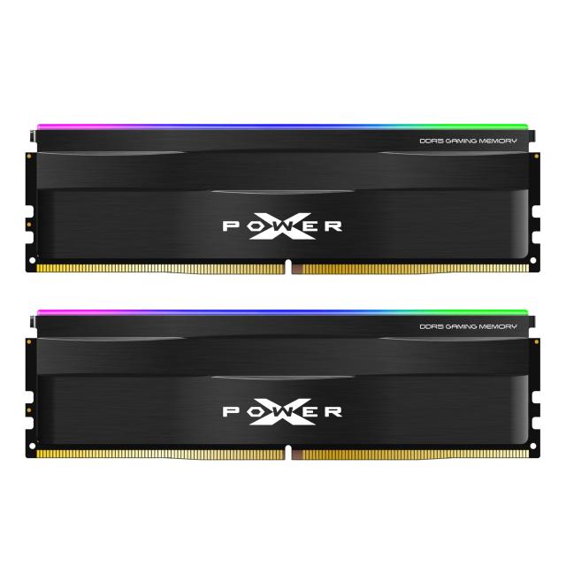 シリコンパワー DDR5 32GB (2x16GB) Zenith RGB 6000MHz (PC5-48000) 288-pin CL30 1.35V UDIMM デスクトップPC用メモリ DRAM SP032GXLWU60AFDF Blackの通販は