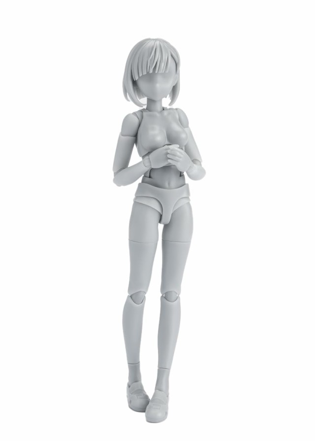 S.H.フィギュアーツ ボディちゃん -スクールライフ- Edition DX SET (Gray Color Ver.) 約130mm PVCABS製 可動フィギュア