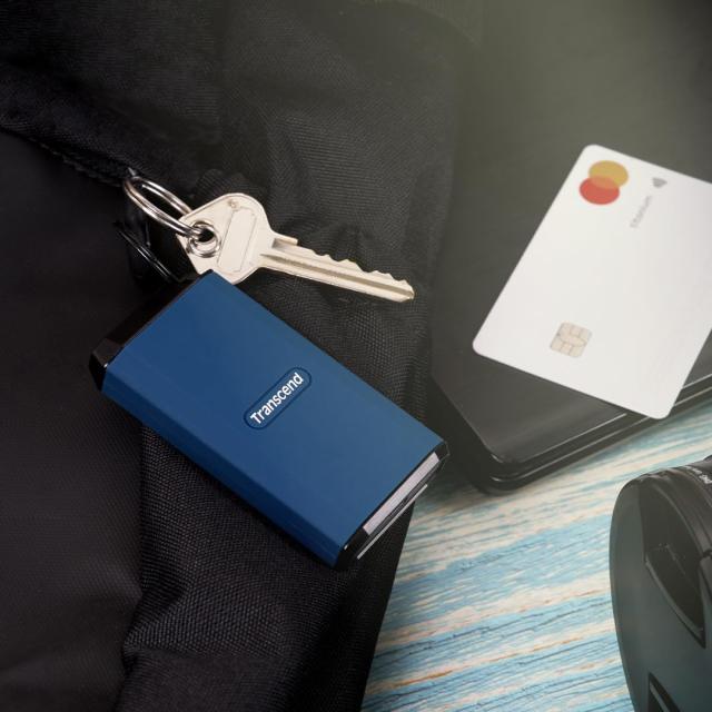 トランセンド ポータブルSSD 2TB 耐衝撃 USB 20Gbps 高速 最大