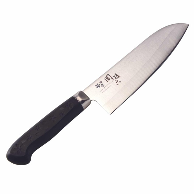 貝印(Kai Corporation) 三徳包丁 関孫六 桜 本割込み包丁 165？ 日本製 キッチン 台所 食洗機対応 ナイフ ステンレス 料理 調理 万能 両刃 多機能 野菜 肉 魚 パン 家庭用 業務用 67132400の通販は