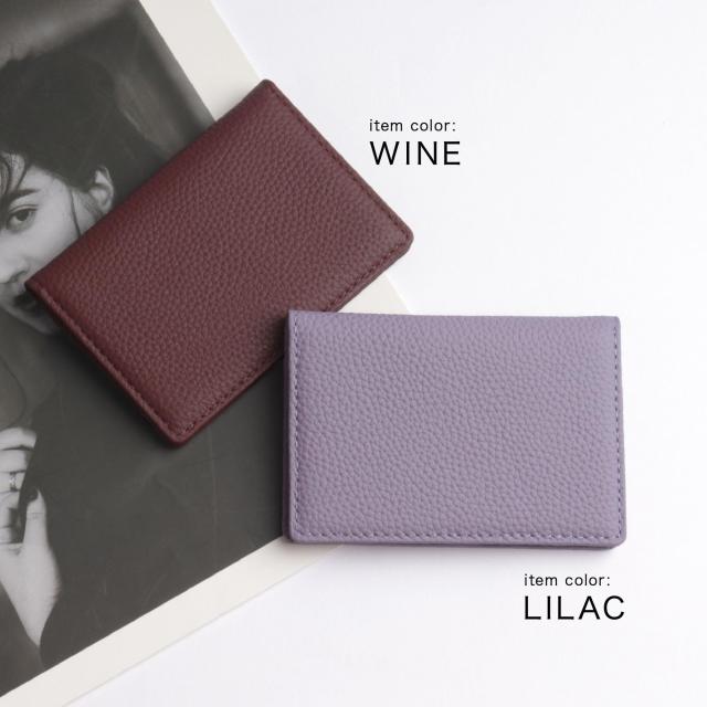 HANATORA] カードケース 本革 薄型 窓付き メンズ レディース ブランド