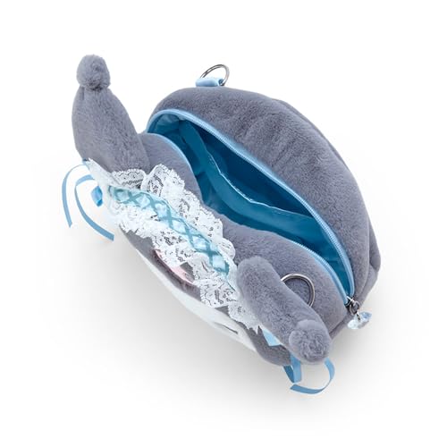 サンリオ(SANRIO) クロミ フェイス形ポシェット水色デイズ クロミちゃん kuromi 16.7×20.6×7.5cm キャラクター 760692