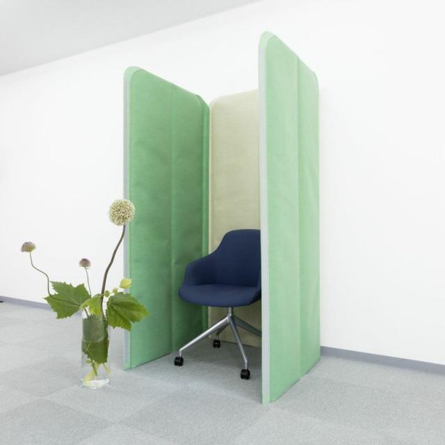 吸音 パーテーション EasyWall イージーウォール【3枚set】高さ150cm 3