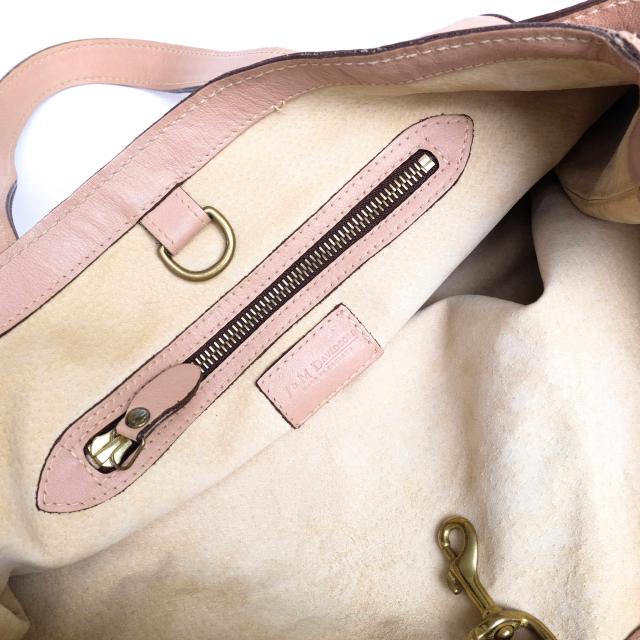 ○J＆Mデヴィッドソン J＆M DAVIDSON 牛革 スムース トートバッグ