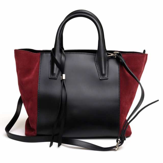 ○ジャンニキャリーニ GIANNI CHIARINI スエード トートバッグ 2WAY ショルダーバッグ バイカラー レディース 【中古】 中古|au PAY マーケット