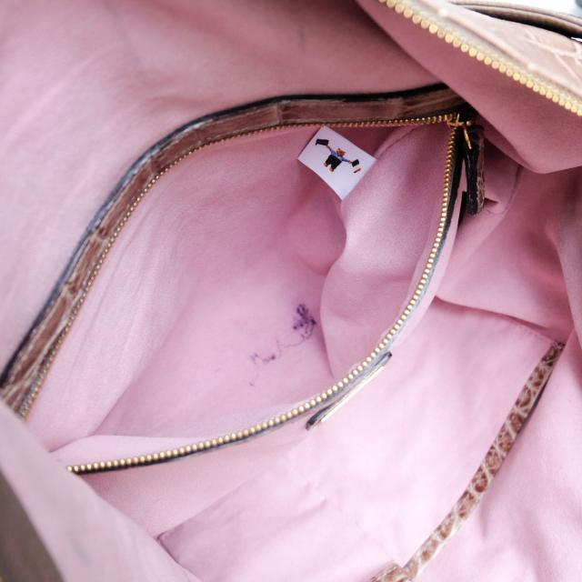 ○レザージュエルズ LEATHER JEWELS メルディアナ 牛革 ハンドバッグ 