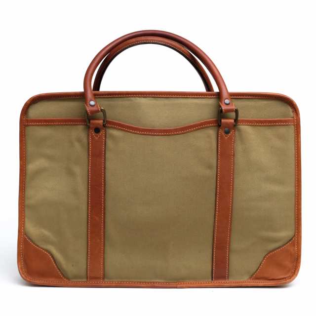 エッティンガー Ettinger コットンツイル地 ブライドルレザー ビジネスバッグ T01 Putney Canvas Brief Case プットニー メンズ 中古の通販はau Pay マーケット ブランディング