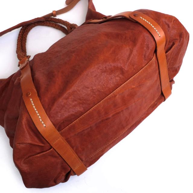 ○ゲンテン genten 羊革 ハンドバッグ ドライシープ DRY SHEEP  