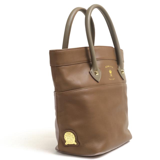 ○エーディーエムジェイ ADMJ ベビーカーフ BABY CALF サフィアーノ Saffiano ハンドバッグ 15SS01010 レディース 【中古】 中古_2