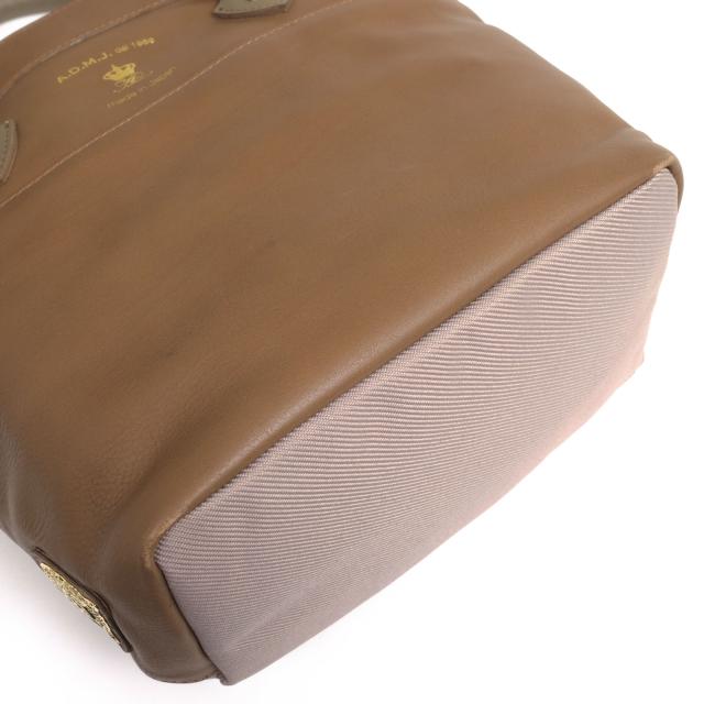 ○エーディーエムジェイ ADMJ ベビーカーフ BABY CALF サフィアーノ Saffiano ハンドバッグ 15SS01010 レディース 【中古】 中古_5
