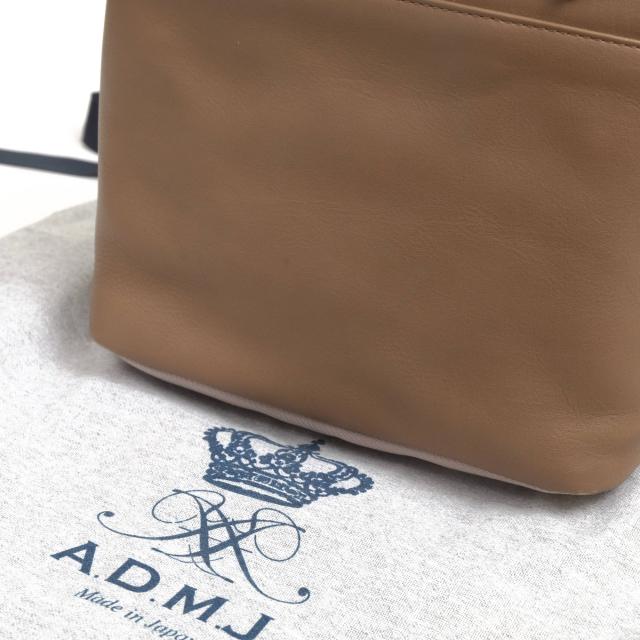 ○エーディーエムジェイ ADMJ ベビーカーフ BABY CALF サフィアーノ Saffiano ハンドバッグ 15SS01010 レディース 【中古】 中古_8