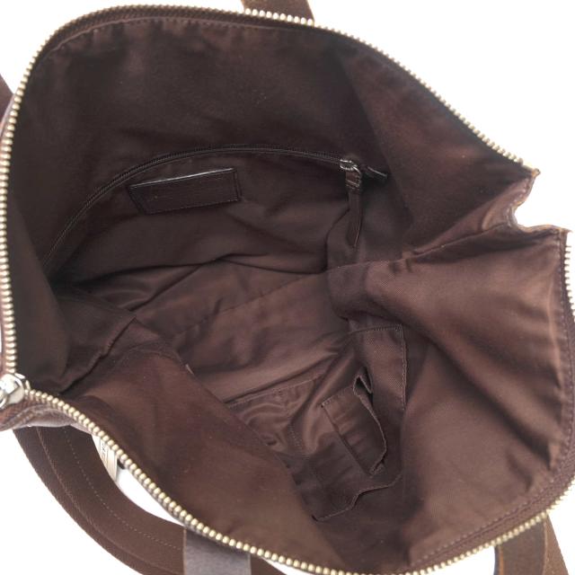○コーチ COACH スパイロレザー トートバッグ 70891 トンプソン レザー カラーブロック フォルドオーバー トート バイカラー 2WAY 中古_7