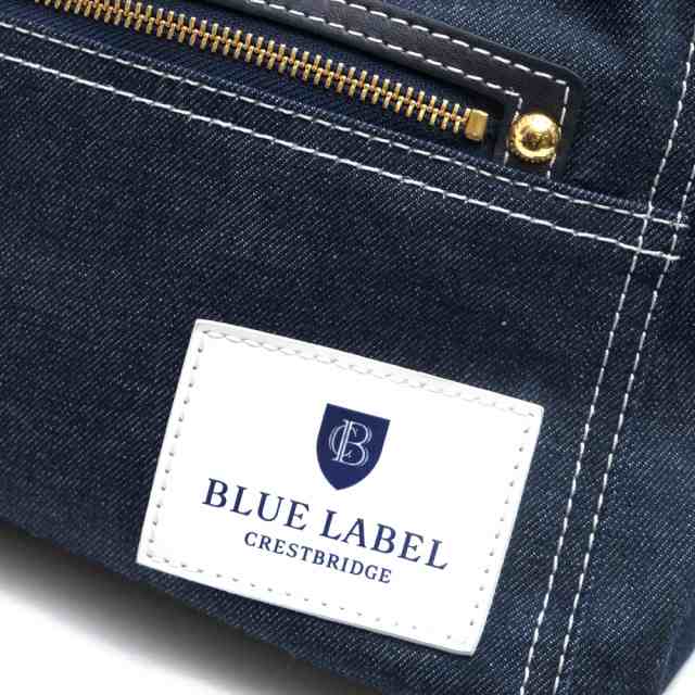 ○ブルーレーベル・クレストブリッジ BLUE LABEL CRESTBRIDGE ハンドバッグ 01570-02 2WAY ショルダーバッグ デニム  レディース 中古｜au PAY マーケット