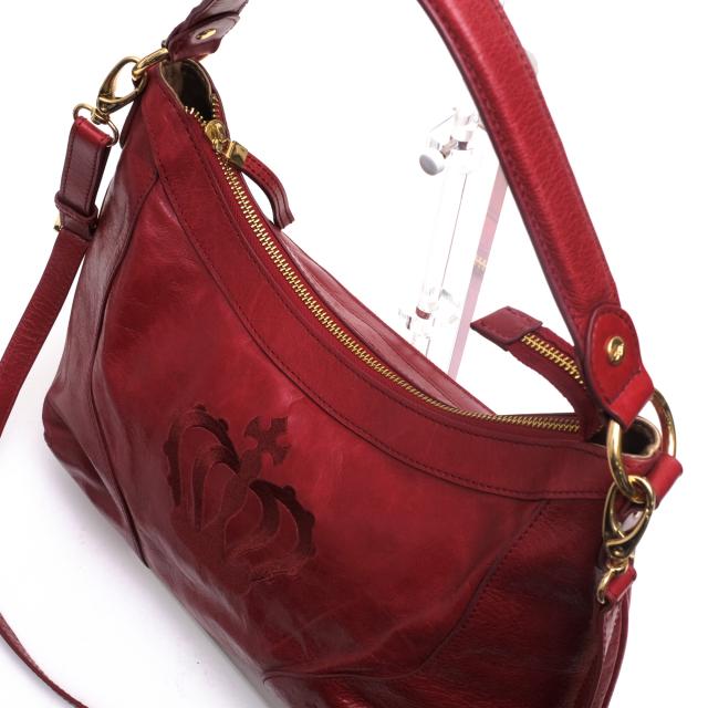 ○バルコス BARCOS イタリアンレザー ハンドバッグ Noce（ノーチェ  