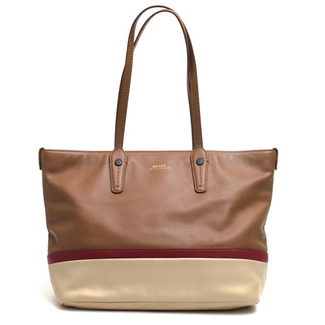 ○バリー BALLY カーフ 牛革 トートバッグ VISSI-SM 肩掛け ワンショルダーバッグ ユニセックス 男女兼用 レディース 【中古】 中古