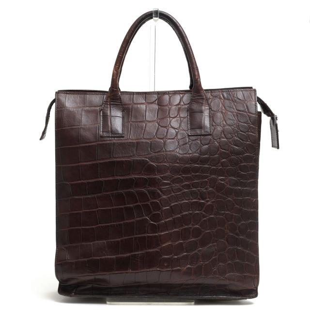 フルラ Furla Uomo ウオモ メンズライン牛革 トートバッグ クロコ型押し メンズ 中古 中古の通販はau Pay マーケット ブランディング