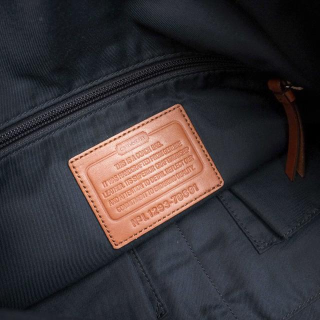 ○コーチ COACH スパイロレザー トートバッグ 70891 Thompson Foldover Tote In Colorblock トンプソン フォルドオーバー トート 中古_8