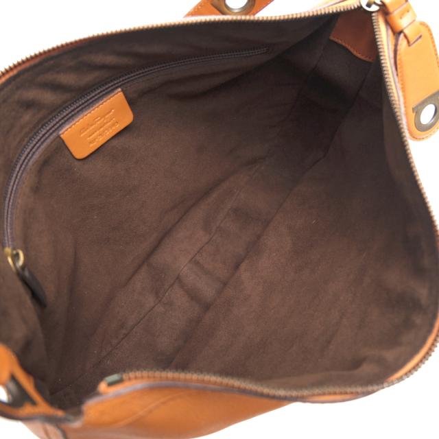 ○フェラガモ Salvatore Ferragamo 牛革 カーフ ハンドバッグ AU-21/3840 ガンチーニ 肩掛け ワンショルダーバッグ レディース 【  中古