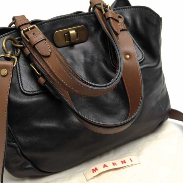 ○マルニ MARNI ハンドバッグ MMPH12TUOLA210 2WAY ショルダーバッグ レディース 【中古】 中古の通販はau PAY  マーケット - ブランディング | au PAY マーケット－通販サイト