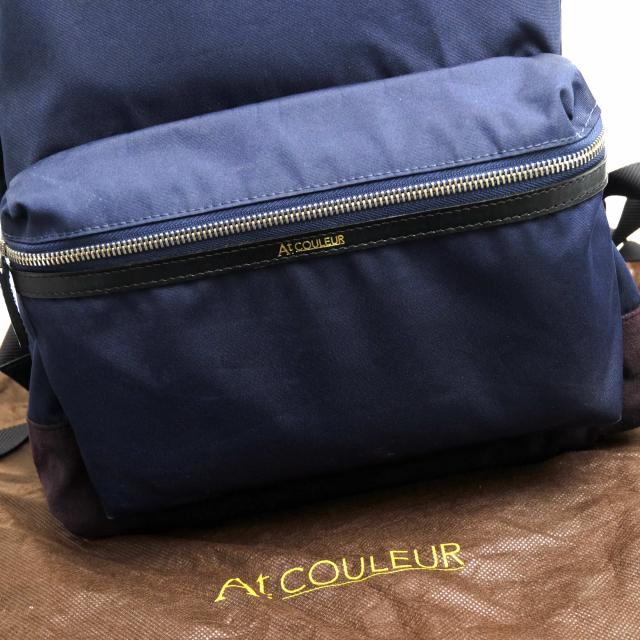 ○エディフィス EDIFICE At.COULEUR アーテ・クルール 一部牛革 リュック MESSIDOR ユニセックス 男女兼用 メンズ 【中古】 中古 ○エディフィス EDIFICE At.COULEUR アーテ・クルール 一部牛革