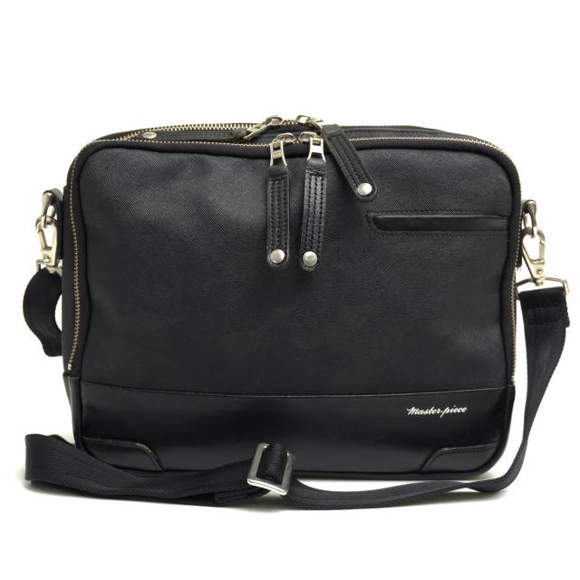 ○マスターピース master-piece PVCコーティング エンボス加工 ショルダーバッグ 01663-cm2 Gloss camouflage ver.2 迷彩・カモフ  中古