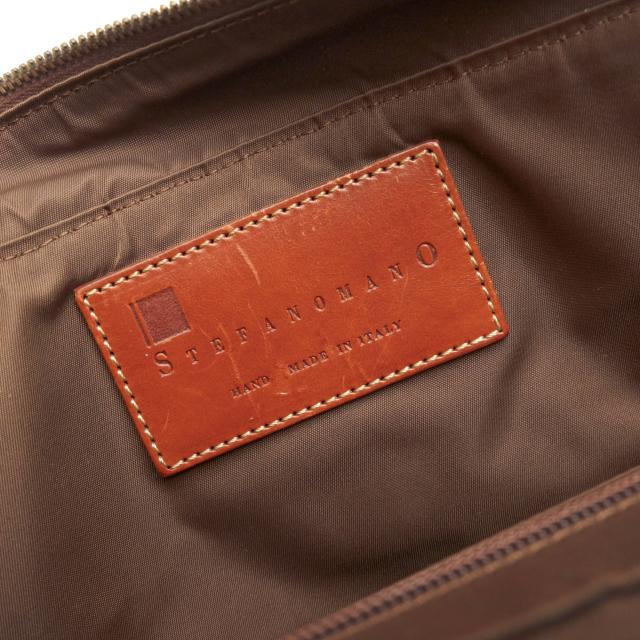 ○ステファノマーノ STEFANO MANO 牛革 ショルダーバッグ クロスボディ 