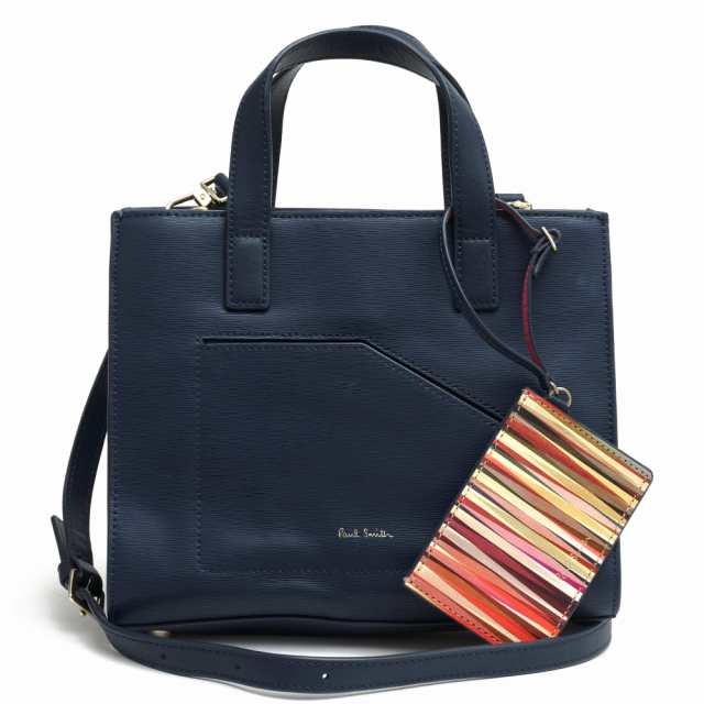 ポールスミス　Paul Smith　2wayトートバッグ　ハンドバッグ　シボ皮