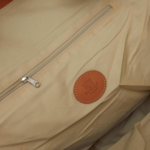 ○ボッジ ミラノ Boggi Milano 牛革 ボストンバッグ ウォッシュ加工 メンズ 【中古】 中古_8