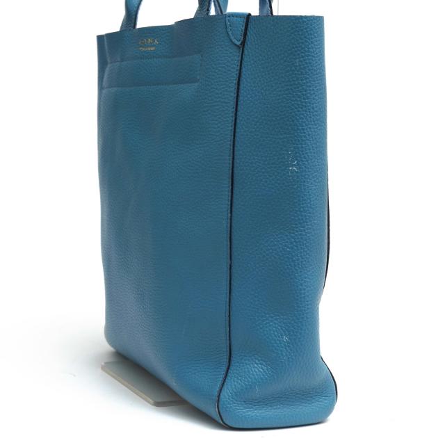 ○エーディーエムジェイ ADMJ 牛革 トートバッグ 12WS01036 SEAN TOTE ショーントート シボ革 シュリンクレザー レディース 【中古 中古_3