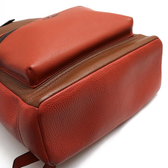 ○マイケルコース Michael Kors ペブルドレザー 牛革 リュック Bryant Pebble Backpack ブライアント シボ革 シュリンクレザー メ  中古 ○マイケルコース Michael Kors ペブルドレザー 牛革 リュック Bryant