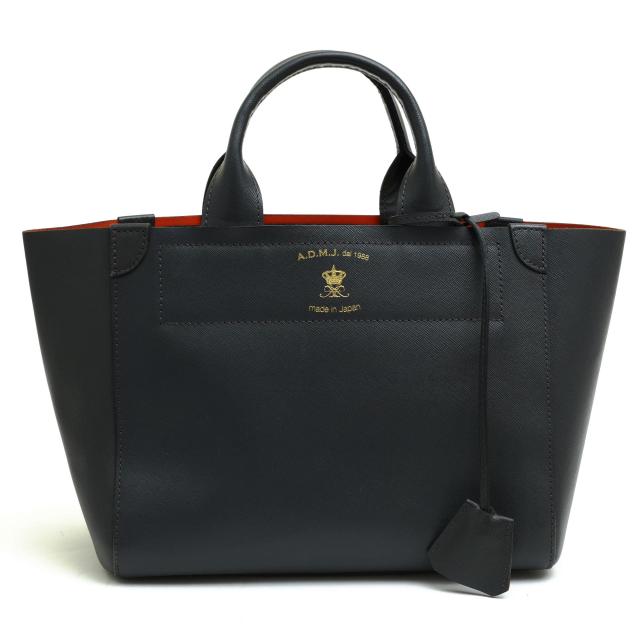 ○エーディーエムジェイ ADMJ セピーチ社 サフィアーノ 牛革 トートバッグ 15SS01002 定番 レディース 【中古】 中古の通販は 21,725円