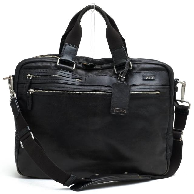 ○トゥミ TUMI  ビジネスバッグ 68116D Laredo Slim Brief スリムブリーフ 2WAY ショルダーバッグ メンズ 【中古】 中古の通販は