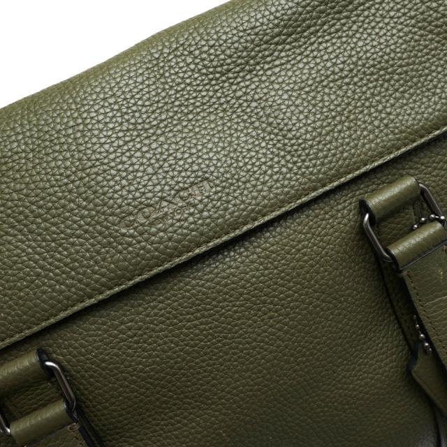○コーチ COACH 牛革 ビジネスバッグ 71782 Metropolitan Messenger In Pebble Leather ペブルド レザー メトロポリタン メッセン 中古 ビジネスバッグ