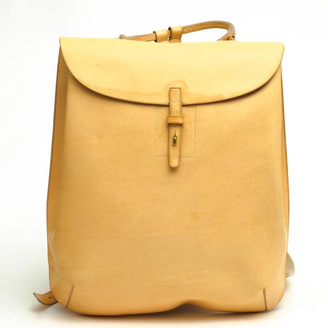 ○ダニエル＆ボブ Daniel＆Bob ヌメ革 牛革 リュック LAVINIA ラビニア フラップ式 2WAY デイパック メンズ 【中古】 中古