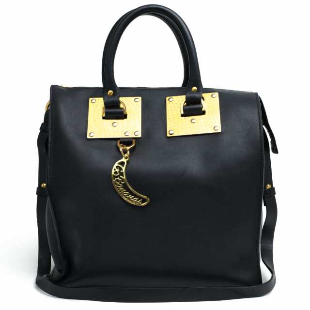 SOPHIE HULME ALBION スクエア レザーショルダーバッグ