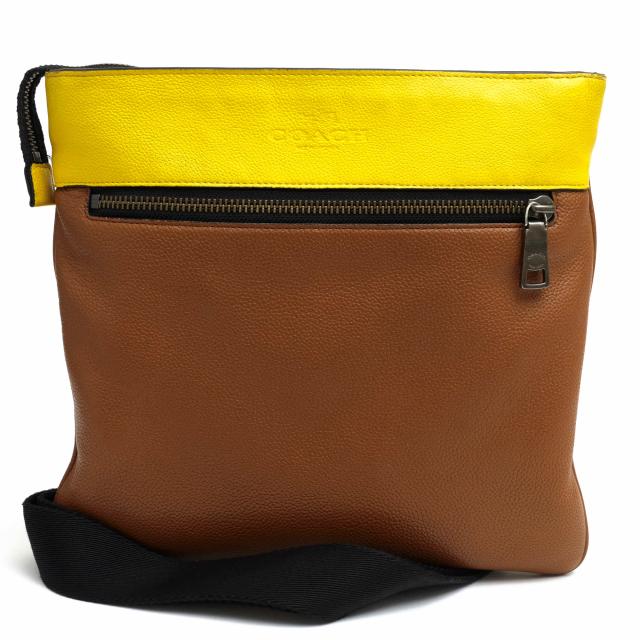 ○コーチ COACH ペブルドレザー 牛革 ショルダーバッグ 71720 リファインド ペブルド レザー バワリー クロスボディーバッグ BOWER 中古