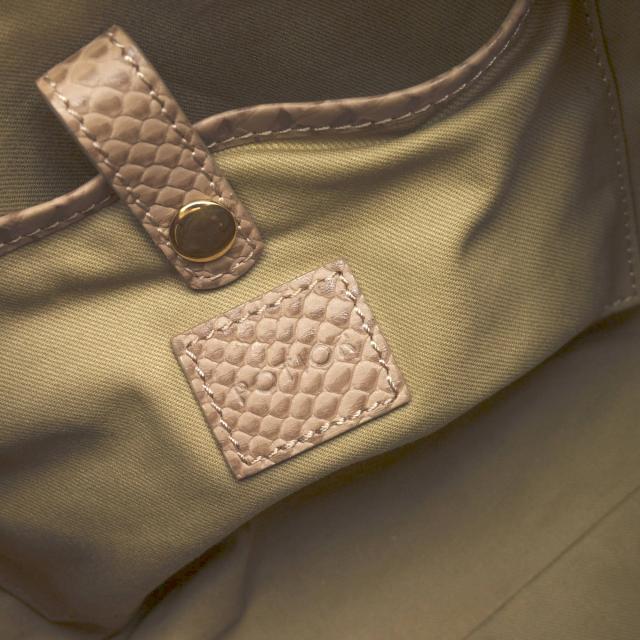 ○ポティオール PotioR パイソン 牛革 ハンドバッグ SERGE SMALL  