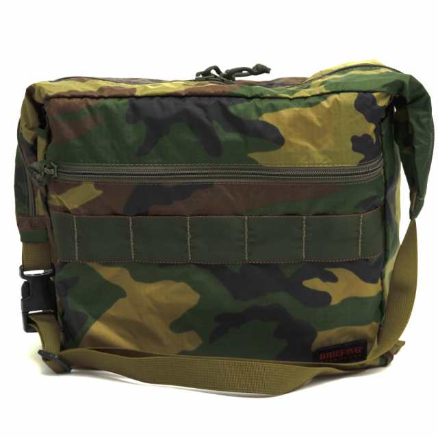 ○ブリーフィング BRIEFING 70デニールリップストップ ショルダーバッグ BRF267219 PACKABLE SHOULDER パッカブル  迷彩・カモフラ 中古｜au PAY マーケット