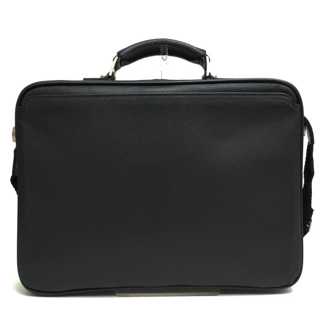 Ermenegildo Zegna ビジネスバッグ ブラック　最終値下げ！ Ermenegildo Zegna - エルメネジルドゼニア Ermenegildo Zegna