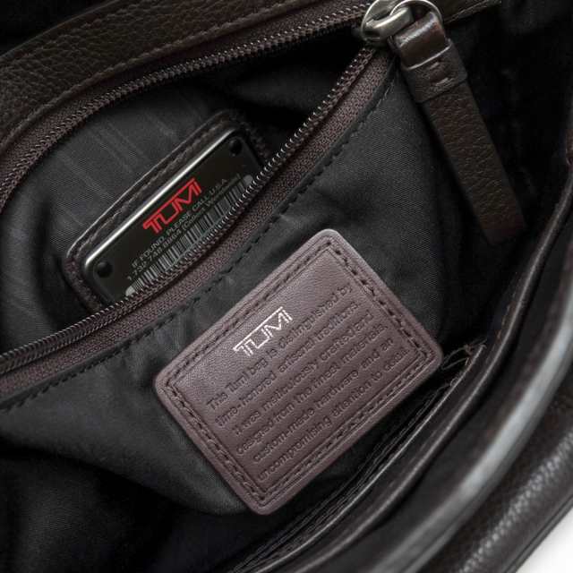 ○トゥミ TUMI 牛革 ショルダーバッグ 68603D Centro Padua Leather Map Bag パドア クロスボディ  メッセンジャーバッグ シボ革 シ 中古｜au PAY マーケット