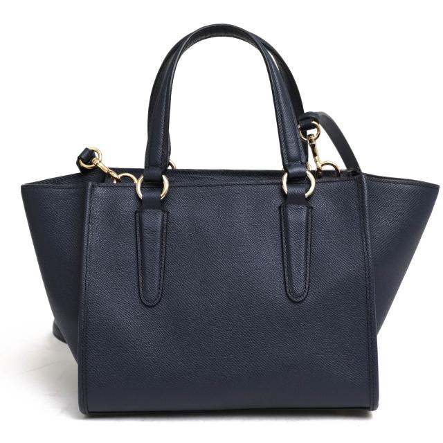 ○コーチ COACH クロスグレインレザー 牛革 ハンドバッグ 33996 Mini