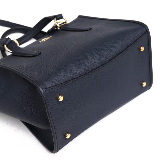 ○コーチ COACH クロスグレインレザー 牛革 ハンドバッグ 33996 Mini