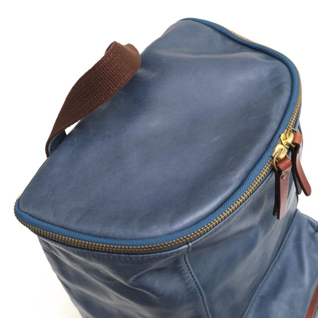 ○アレンヌ HALEINE 牛革 リュック 07000144r ドラム型 ヴィンテージ  