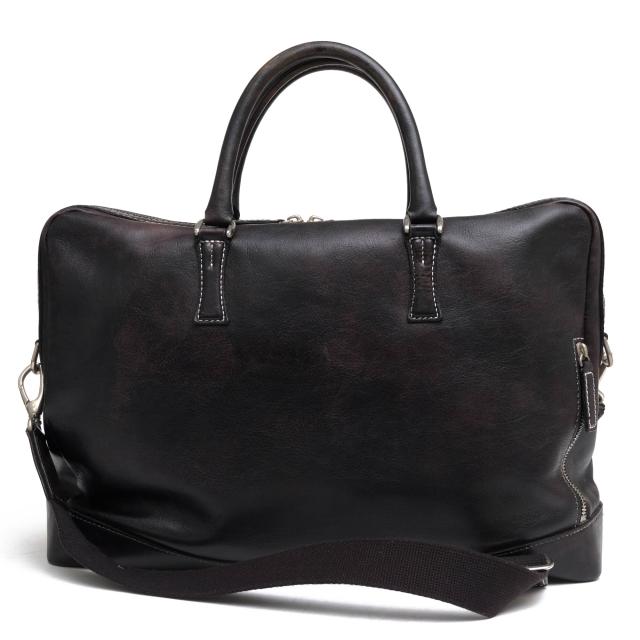 ○ドロワー DRAWER ステアレザー コンビネーション鞣し 牛革 ビジネスバッグ dw66404 ANTIQUE アンティークシリーズ 手染め 2WAY   中古