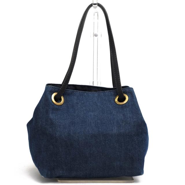 ○フェリージ Felisi 牛革 ハンドバッグ 17/20/1/DW+DS+A006 ミニバッグ デニム リバーシブル レディース 【中古】 中古