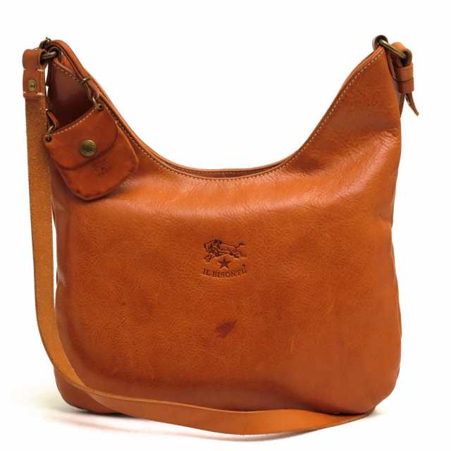 ○イルビゾンテ IL BISONTE バケッタレザー 牛革 ショルダーバッグ レディース 【中古】 中古の通販は 15,257円