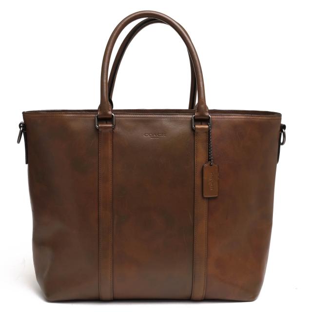 ○コーチ COACH 牛革 カーフ トートバッグ 22320 Metropolitan Tote with Wild Beast Print メトロポリタン トート ウィズ ワイル  中古