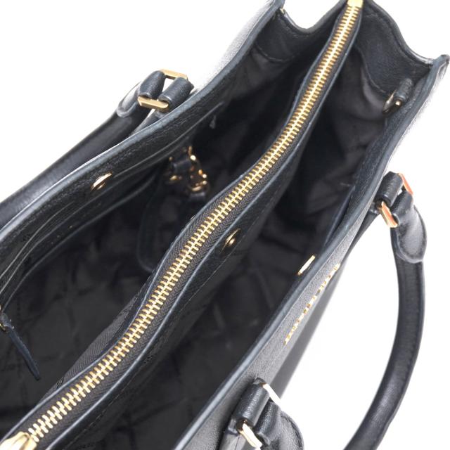 ○マイケルコース Michael Kors ペブルドレザー 牛革 ハンドバッグ ALESSA MD SATCHEL アレッサ ミディアム サッチェル 2WAY ショ  中古_7
