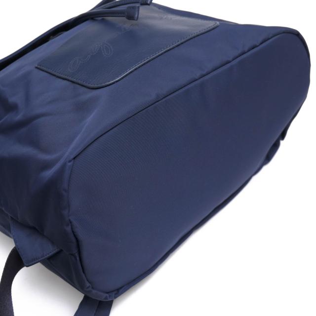 ○アニエスベー agnes b. 一部牛革 リュック IS28-03 フラップ式