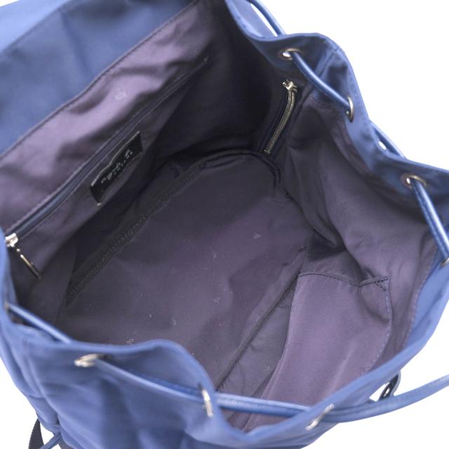 ○アニエスベー agnes b. 一部牛革 リュック IS28-03 フラップ式